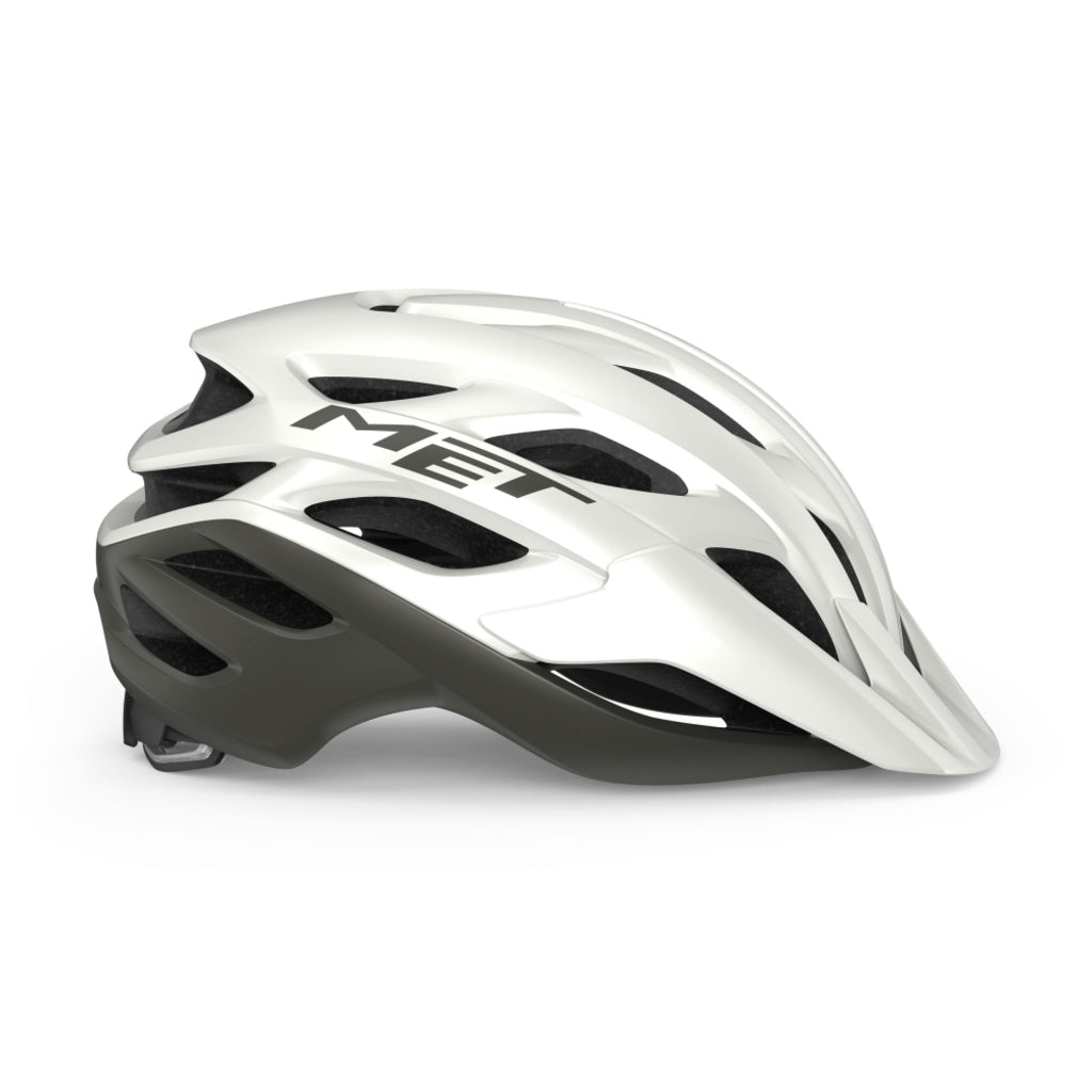 Fietshelm - MET Veleno MIPS - White Gray Fietshelm - MET Veleno MIPS - White Gray